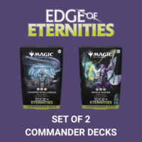 Magic: The Gathering Edge of Eternities Set of 2 Commander Decks